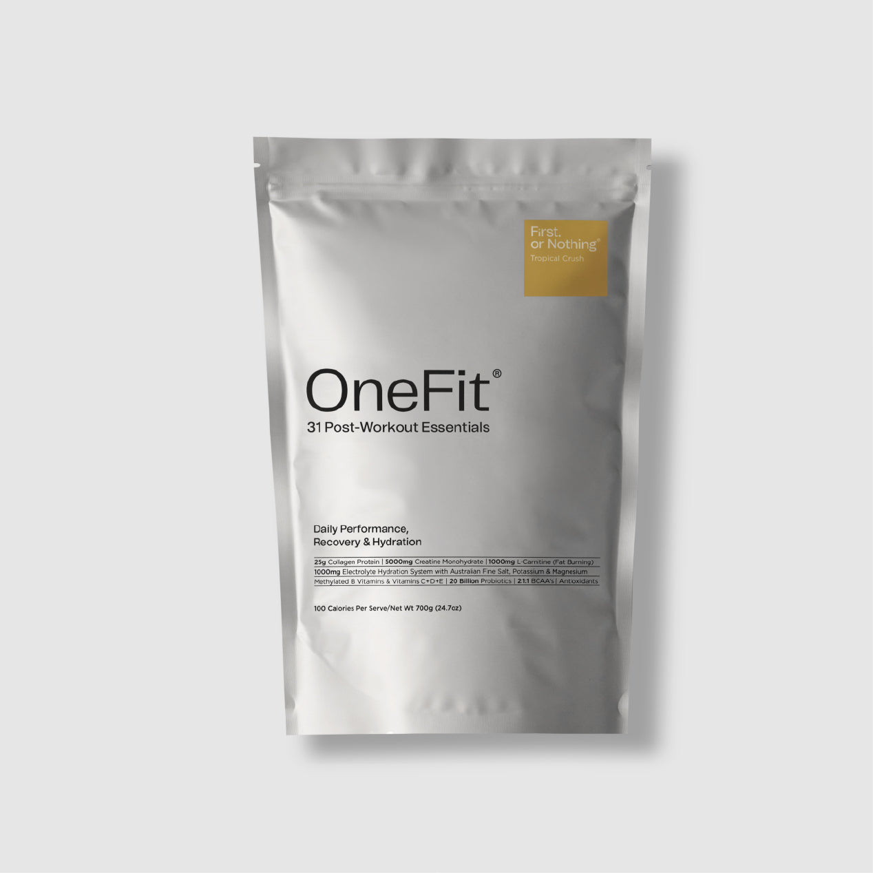 First or Nothing OneFit Recovery Tropical Crush 700g