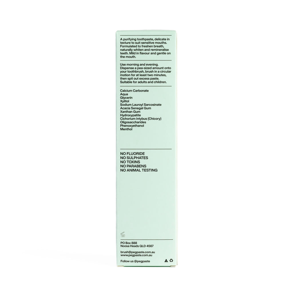 Peg Paste Toothpaste Natural Mint 190g