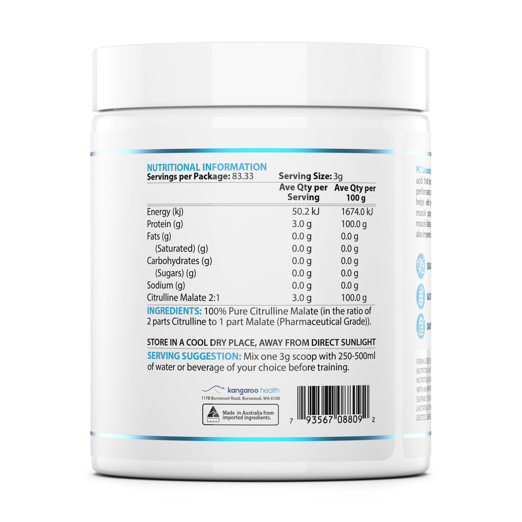 PC Laboratories ProCitrulline Essential 250g