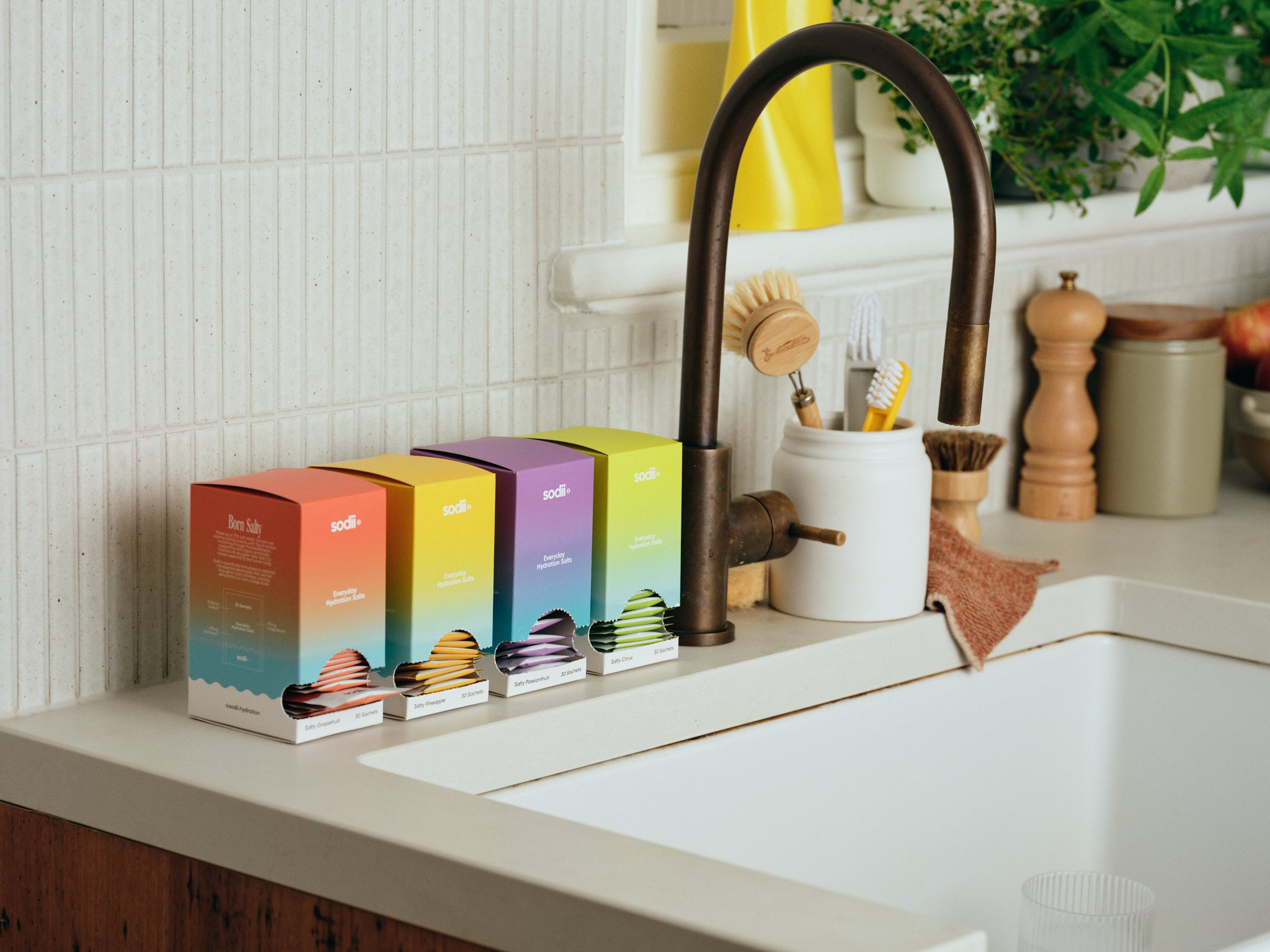 Sodii Everyday Hydration Salts - Salty Grapefruit