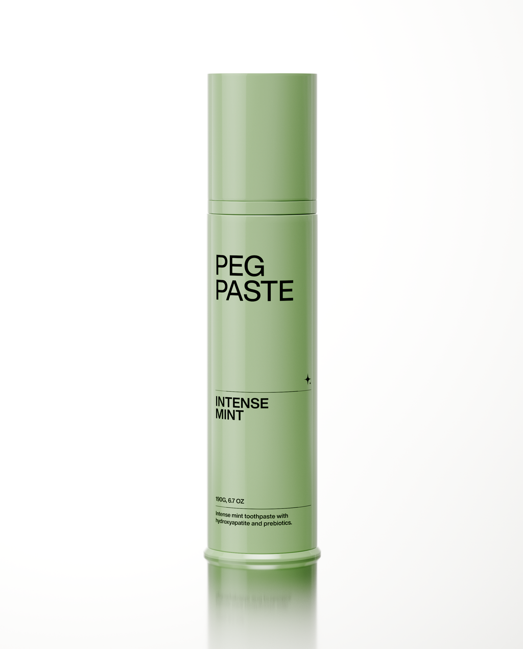 Peg Paste Toothpaste Intense Mint 190g