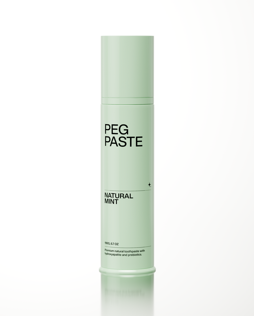 Peg Paste Toothpaste Natural Mint 190g