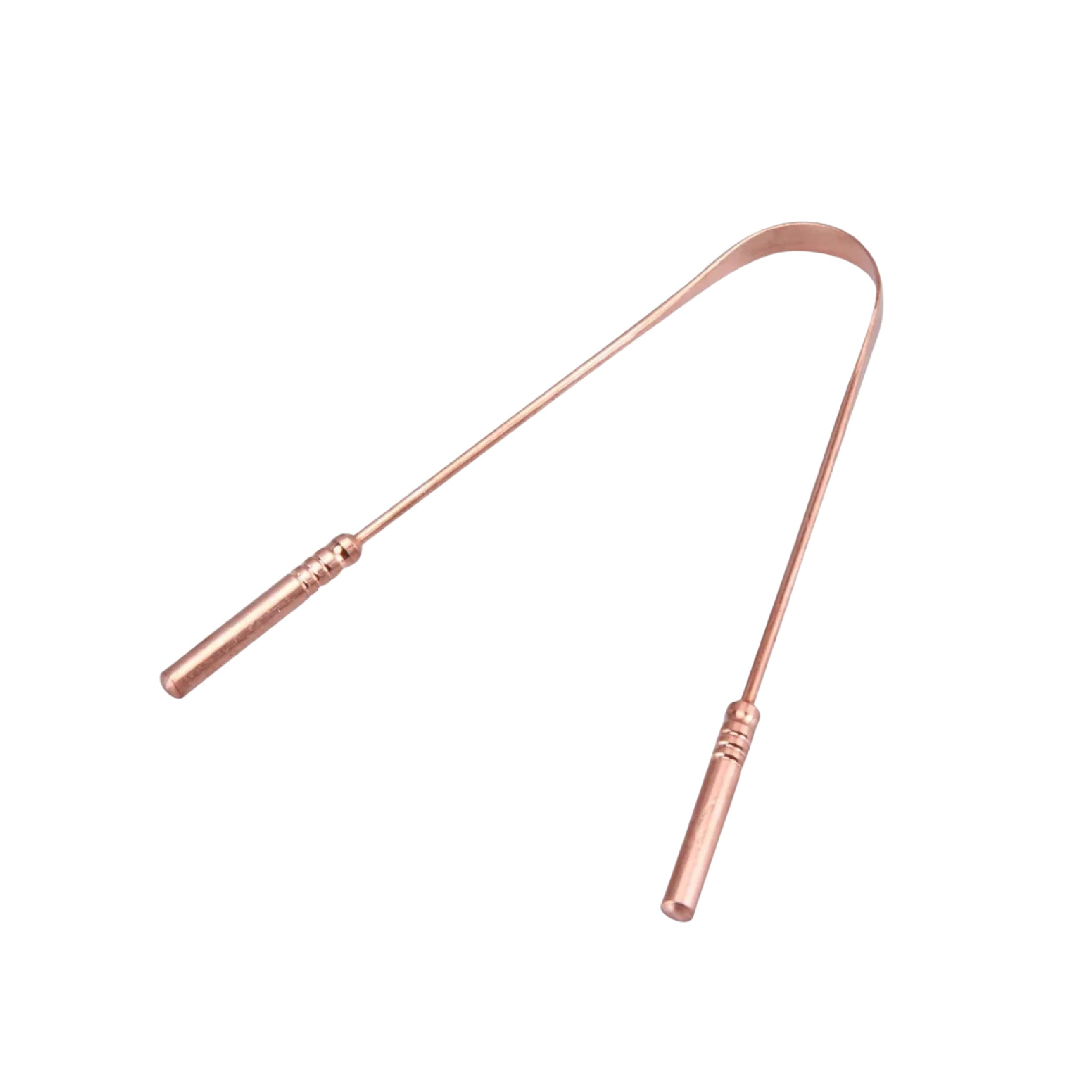 Natures Shield Copper Tongue Cleaner With Wooden Case