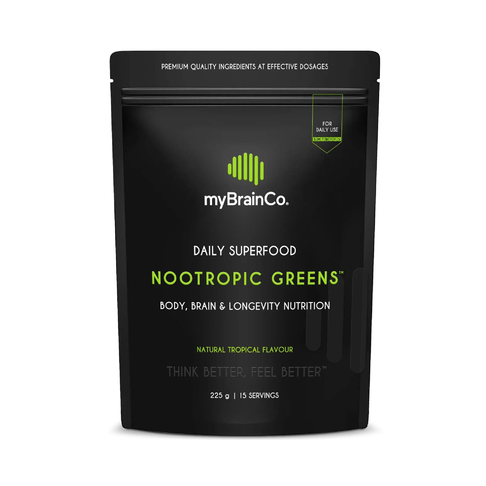 myBrainCo Nootropic Greens 225g